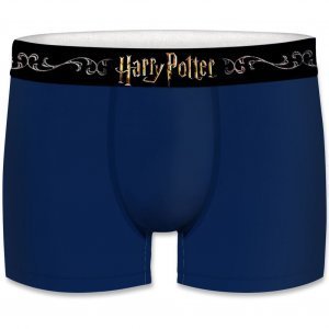 HARRY POTTER Boxer Homme Coton ASS1 Bleu Noir