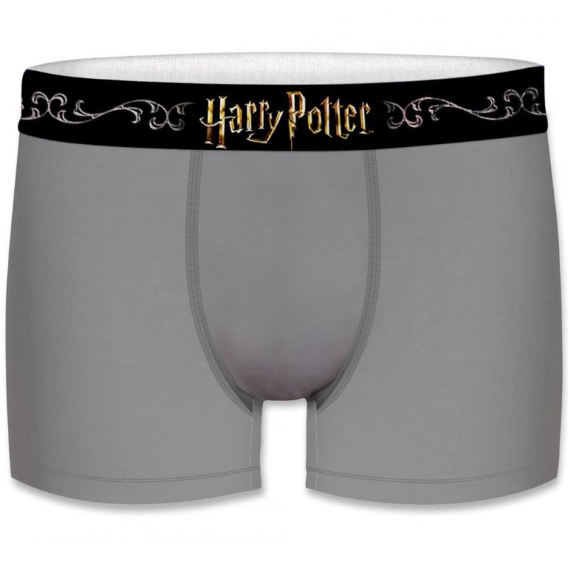 Boxer Homme ASS1 Gris et Noir
