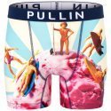 PULL IN Boxer Long Homme Microfibre FAICEBERRYSURF Bleu Rose