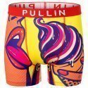 PULL IN Boxer Long Homme Microfibre FATASTY Jaune Orange
