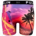 PULL IN Boxer Long Homme Microfibre FAMAYREAU Rose Noir