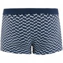 ATHENA Boxer Bain Moulant Homme GEO Marine Blanc