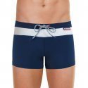 ATHENA Boxer Bain Moulant Homme TRA Marine Blanc