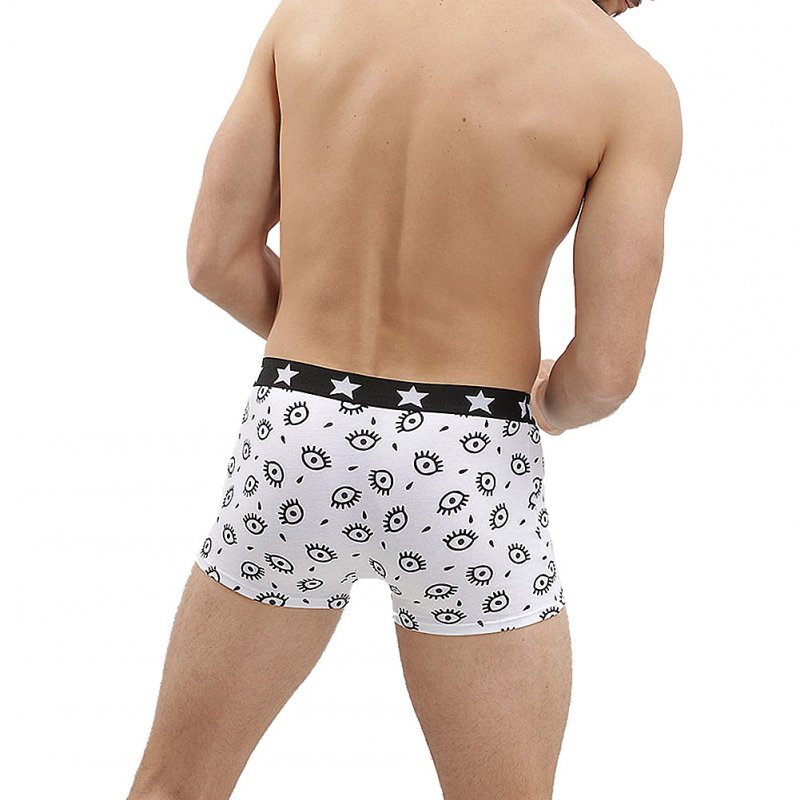 DIM 3 Boxers Homme Coton VIBES Coup d'oeil Dim star Vert marée
