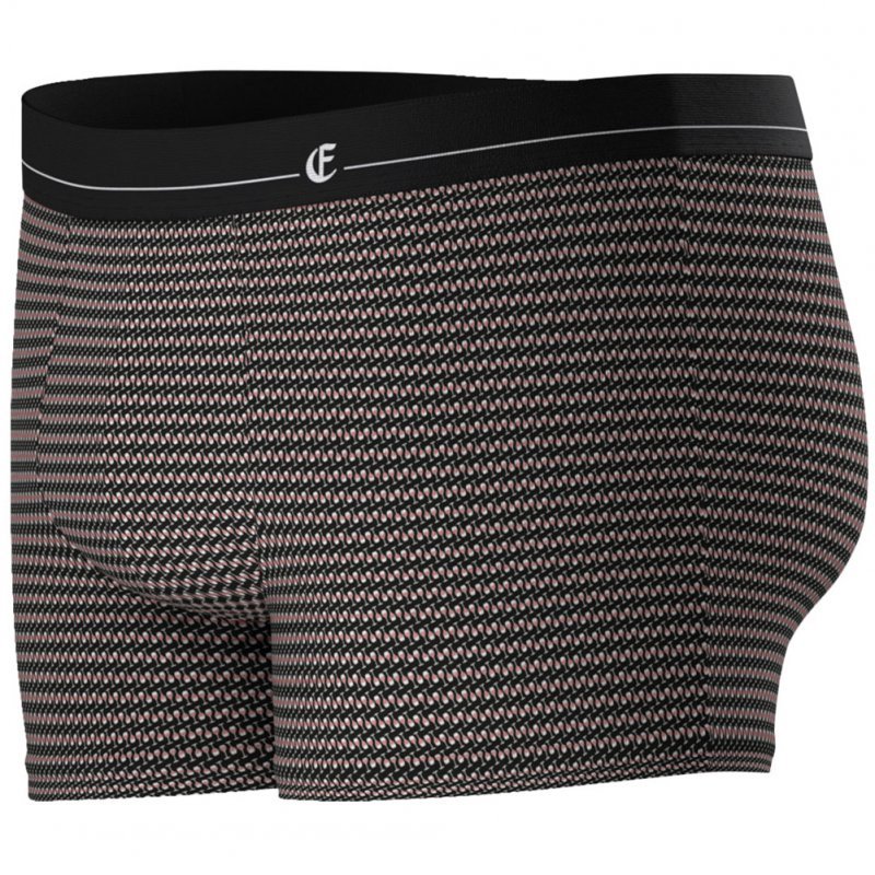 EMINENCE Boxer Homme Modal MICROMODAL Verre Noir Rose