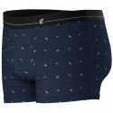 Boxer Homme MICROMODAL Bleu et Noir