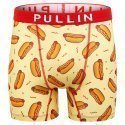 PULL IN Boxer Long Homme Microfibre FAHOTDOG Jaune Rouge