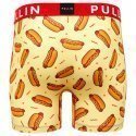 PULL IN Boxer Long Homme Microfibre FAHOTDOG Jaune Rouge