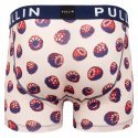 PULL IN Boxer Homme Microfibre MASBERRY Blanc Marine