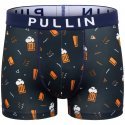 PULL IN Boxer Homme Microfibre MASBINOUSE Vert Marine