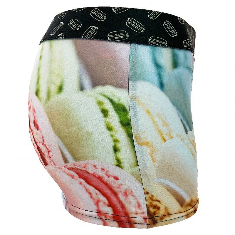 HERITAGE Boxer Femme MACARONS Multicolore Noir MADE IN FRANCE