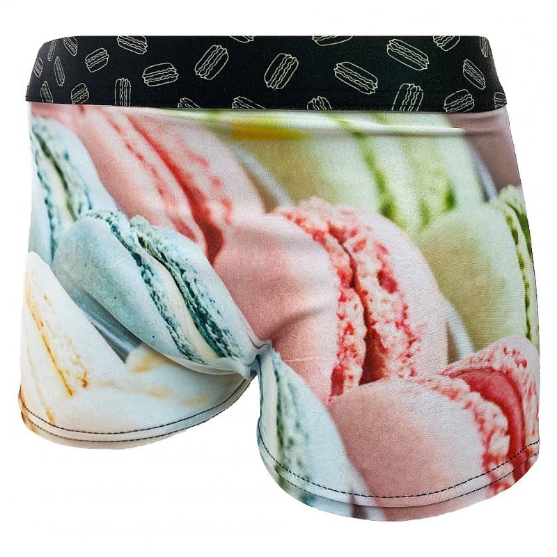 HERITAGE Boxer Femme MACARONS Multicolore Noir MADE IN FRANCE