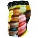 HERITAGE Boxer Homme MACARONS Multicolore Noir MADE IN FRANCE