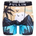 PULL IN Boxer Long Homme Microfibre FADAYINPARADISE Beige Bleu