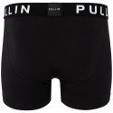 PULL IN Boxer Homme Coton Bio UNI BLACK21 Noir Blanc