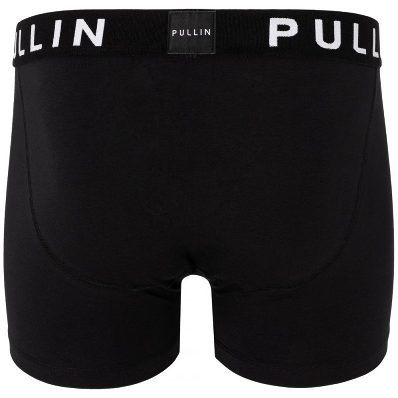 PULL IN Boxer Homme Coton Bio UNI BLACK21 Noir Blanc