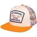 PULL IN Casquette Homme Microfibre TRUCKMOOREA Orange Beige