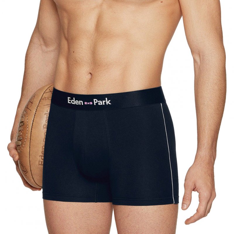 EDEN PARK Boxer Homme Coton Bio FINEBANDE Marine