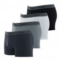 LOT DE 4 Boxer Sous-vêtements Homme BASIC Noir et Blanc