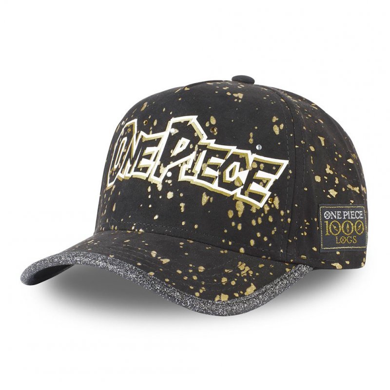 ONE PIECE Casquette Homme LOG 2 CAPSLAB Noir Or