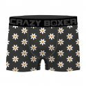 CRAZYBOXER 2 Boxers Homme Coton Bio BCBCX2 SUMM Gris Kaki FLOWER