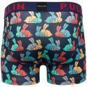 PULL IN Boxer Homme Microfibre LAPINLOVE Noir Multicolore