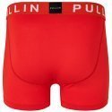 PULL IN Boxer Homme Coton Bio UNI RED21 Rouge Blanc