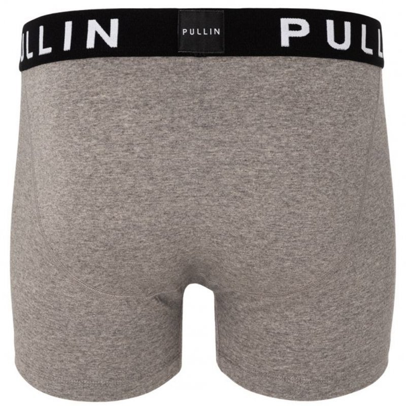 PULL IN Boxer Homme Coton Bio UNI GREY21 Souris Noir