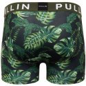 PULL IN Boxer Homme Microfibre VERDE Vert Noir