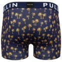 PULL IN Boxer Homme Microfibre MASRAINFOREST Marine Jaune