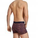 AUBADEMEN Boxer Homme Coton Modal BOTA Orange Noir