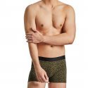AUBADEMEN Boxer Homme Coton Modal CANG Noir Kaki