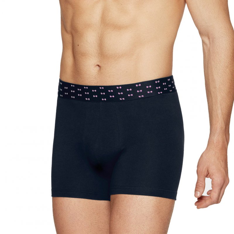 EDEN PARK Lot de 2 Boxers Homme Coton DUOUNI Bleu Marine