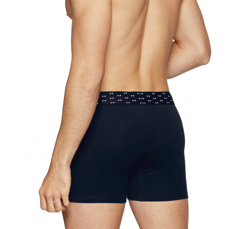 EDEN PARK Lot de 2 Boxers Homme Coton DUOUNI Bleu Marine