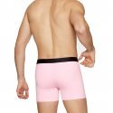 EDEN PARK Lot de 2 Boxers Homme Coton DUOUNI Rose Marine