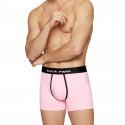 EDEN PARK Lot de 2 Boxers Homme Coton DUOUNI Rose Marine