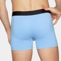 Boxer Homme LETTERS Bleu et Noir