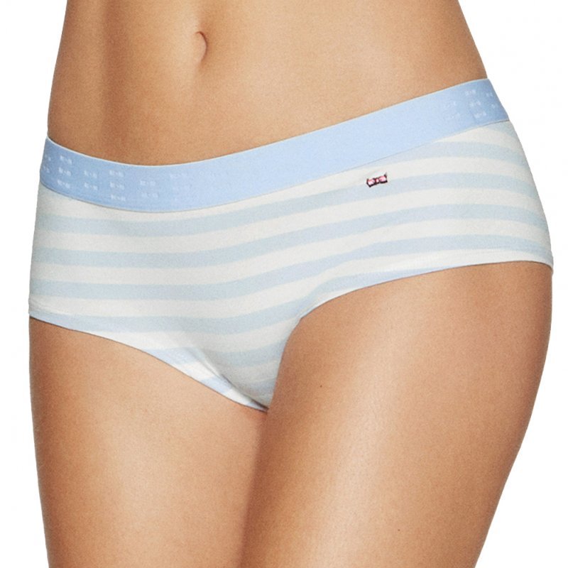Boxer Femme ISLAND Bleu et Blanc
