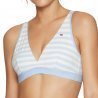 Brassière Femme ISLAND Bleu et Blanc