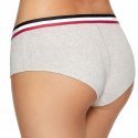 EDEN PARK Boxer Femme Coton TRICOLC  Gris Blanc