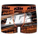 KTM Boxer Homme Microfibre DIR Orange Gris