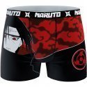 NARUTO Boxer Homme Microfibre ASS2 Noir Rouge