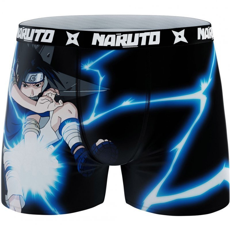 Boxer Homme ASS1 Noir et Bleu