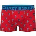 LOT DE 2 Boxer Sous-vêtements Homme CAC Rouge et Bleu