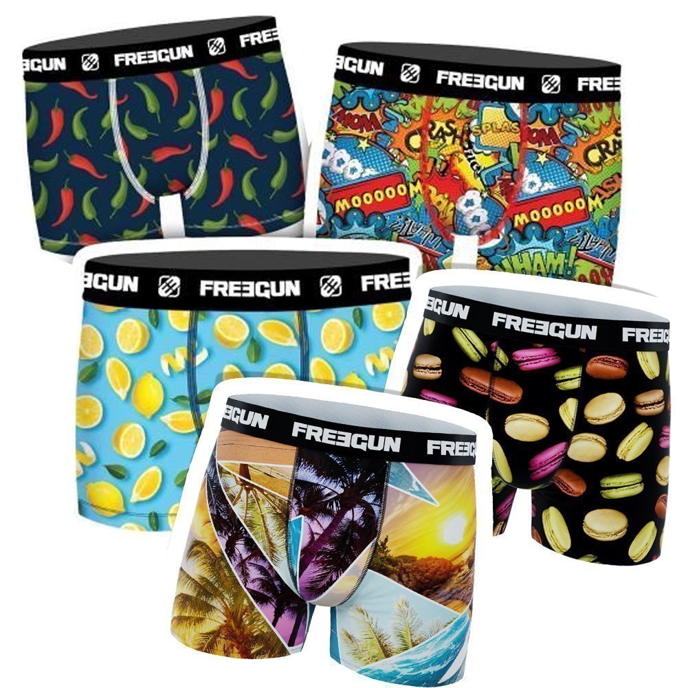 Lot de 5 boxers homme One piece Résultats page pour - Freegun