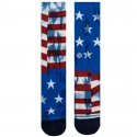 STANCE Chaussettes Homme Microcoton BANNER Bleu Blanc Rouge