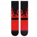 STANCE Chaussettes Homme Microcoton HOTLICKS Rouge Noir HOT WHEELS