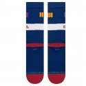 STANCE Chaussettes Homme Microcoton FCB CROSS Bleu Blanc FC BARCELONE