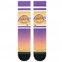 STANCE Chaussettes Homme Microfibre FADER LA Jaune Violet NBA