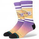 STANCE Chaussettes Homme Microfibre FADER LA Jaune Violet NBA